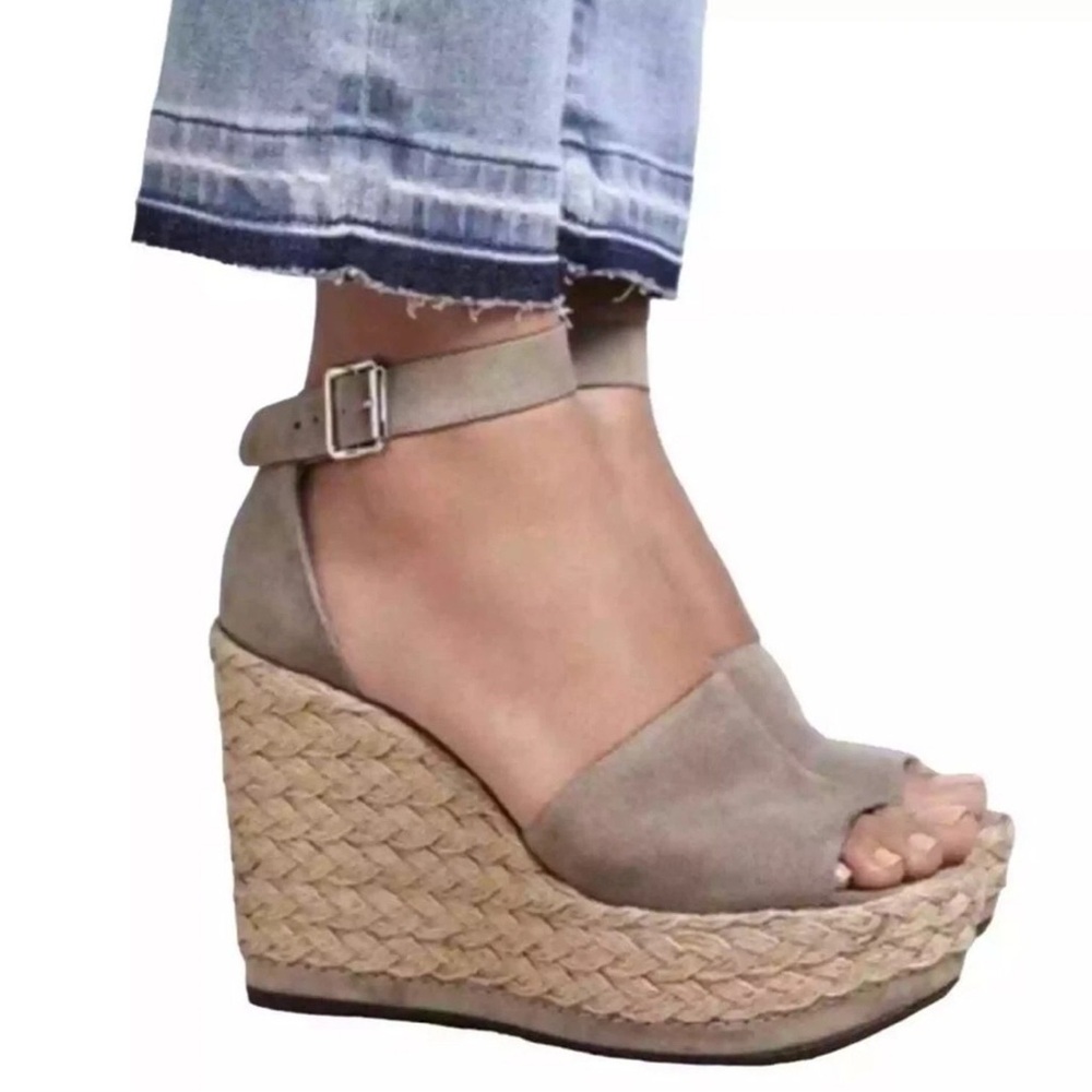 Stuart Weitzman’s Sohojute Limited Edition Gorgeous Woven Braided Wedges 8.5M - Picture 12 of 15